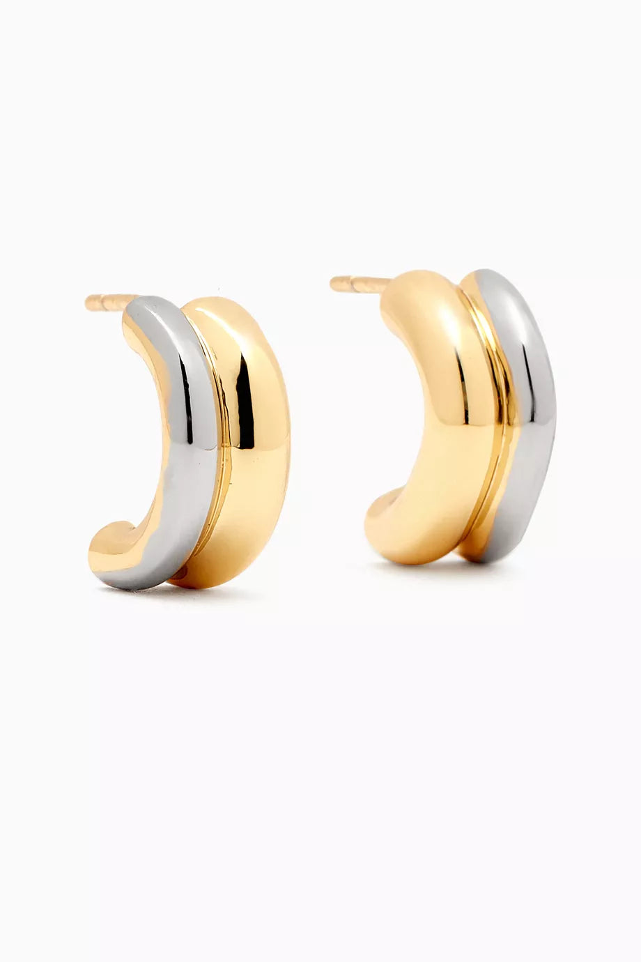 Ashley Hoop Earrings in 925 Sterling Silver