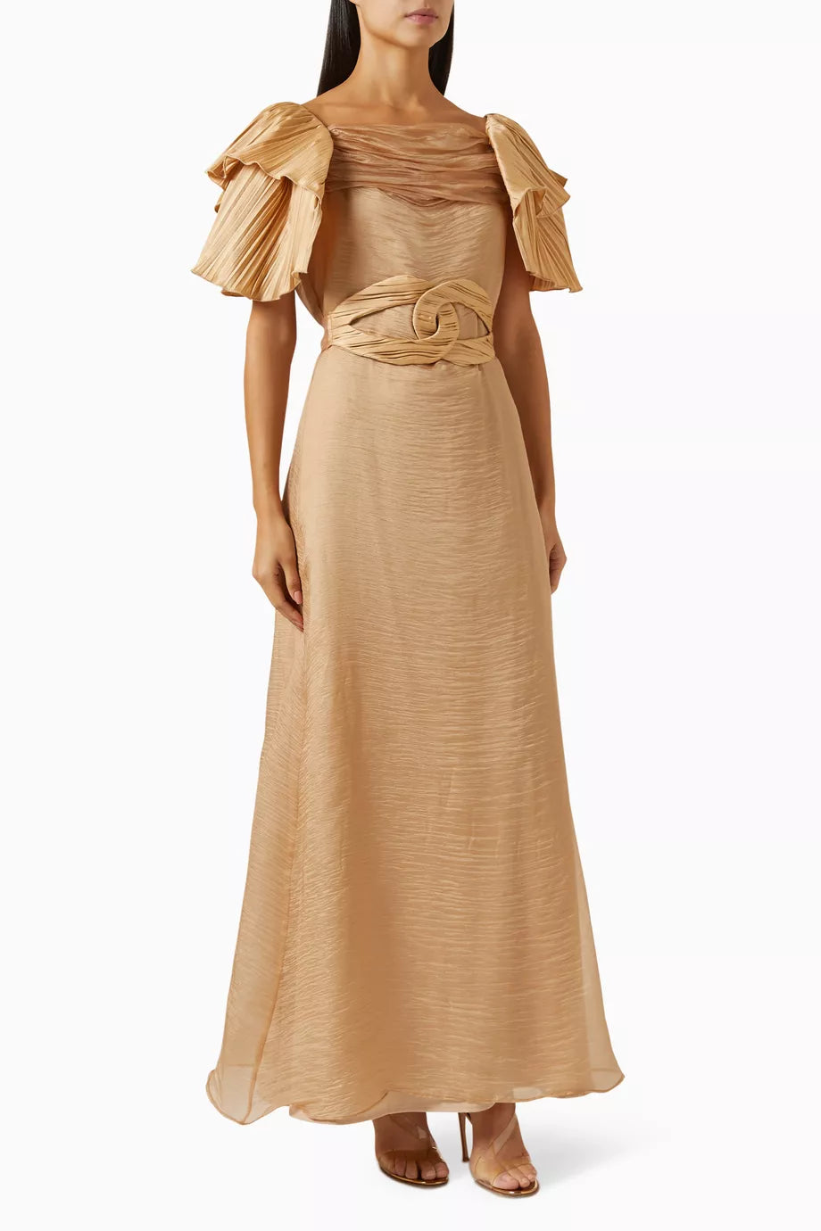 Belted Maxi Dress