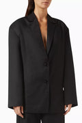 Alba Overiszed Blazer in Cotton