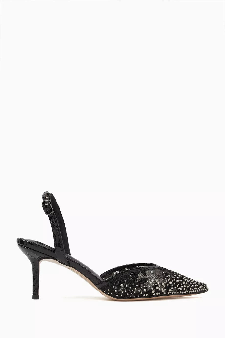 Irenelle 70 Pumps in Crystal-embellished Mesh