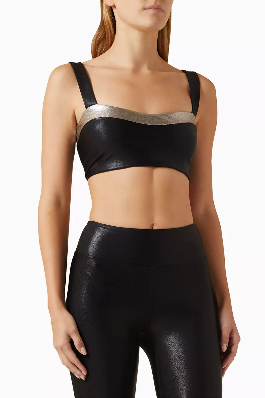 Ibiza Top in Metallic Nylon