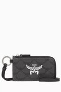 Himmel Lanyard Zip Case in Lauretos Monogram Canvas