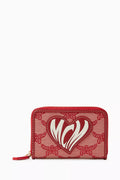 Himmel Zip Wallet in Canvas