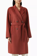 Flirt Double-breasted Coat in Wool