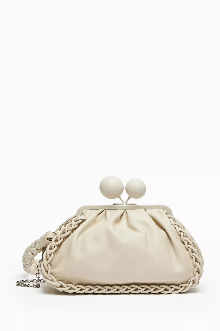 Lecito Clutch Handbag in Lamb Leather