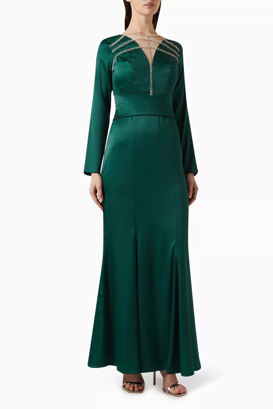 Embellished Maxi Dress