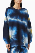 Atlas Tie-dye Sweatshirt in Vintage Fleece
