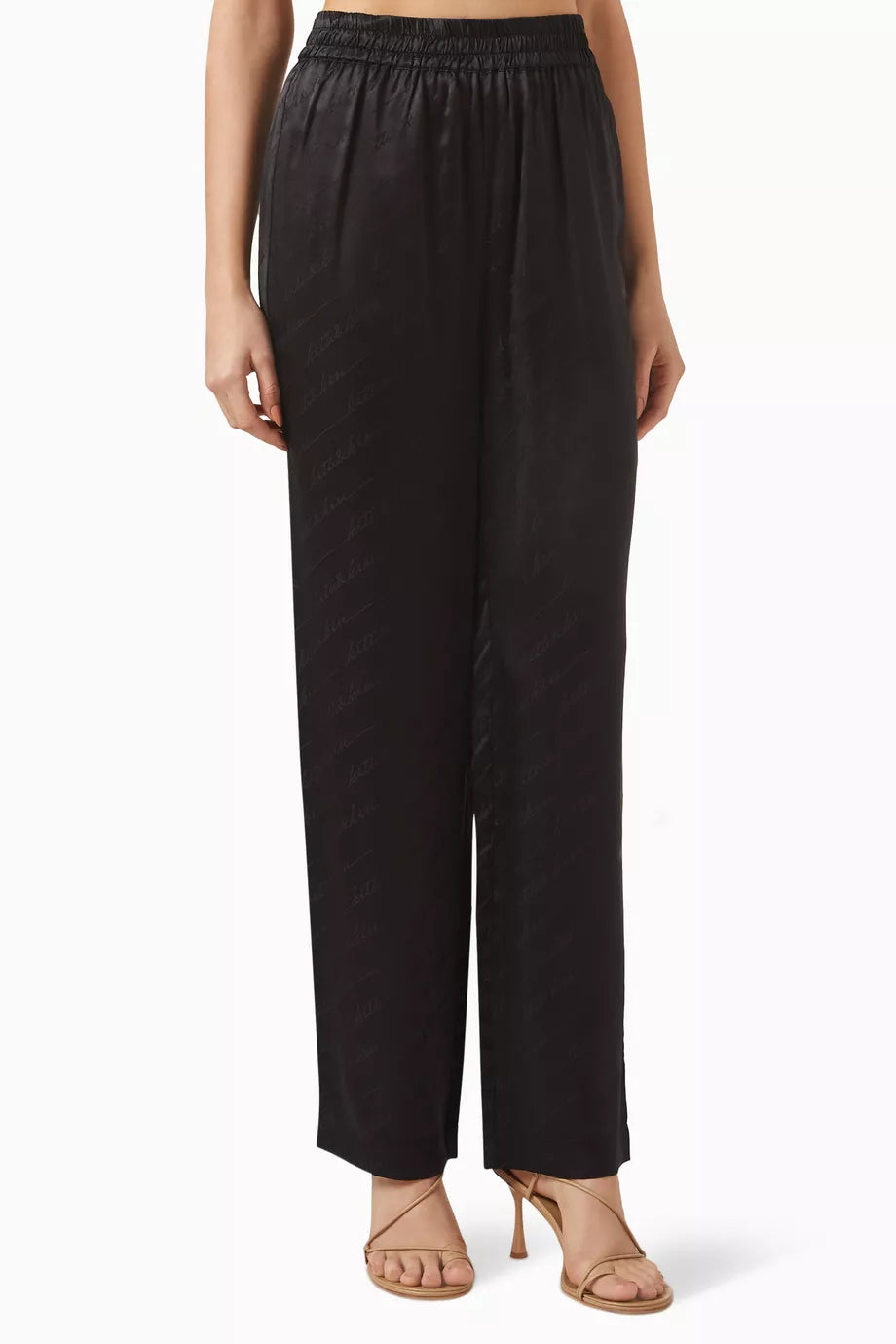 Ida Autograph Monogram Pants in Silk