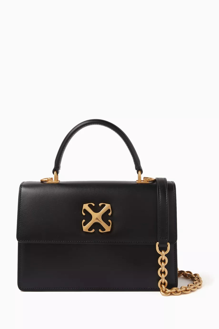 Jitney 1.4 Top Handle Bag in Calfskin Leather