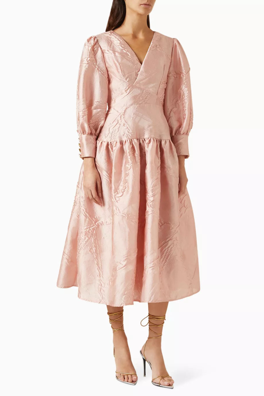 Flared Midi Dress