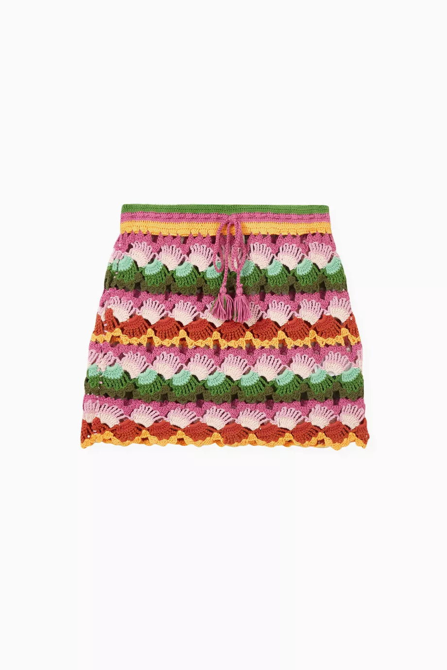 Bananas Shorts in Crochet Knit